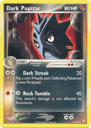 Dark Pupitar 41/109-Kantocards