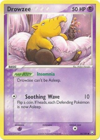 Drowzee 54/109-Kantocards