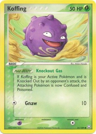 Koffing 61/109-Kantocards