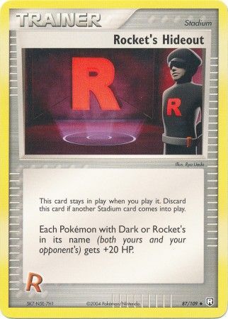 Rocket's Hideout 87/109-Kantocards