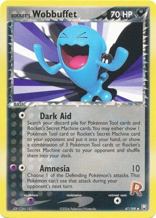 Rocket's Wobbuffet 47/109-Kantocards