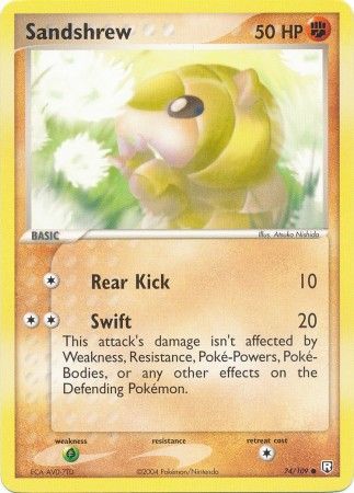 Sandshrew 74/109-Kantocards