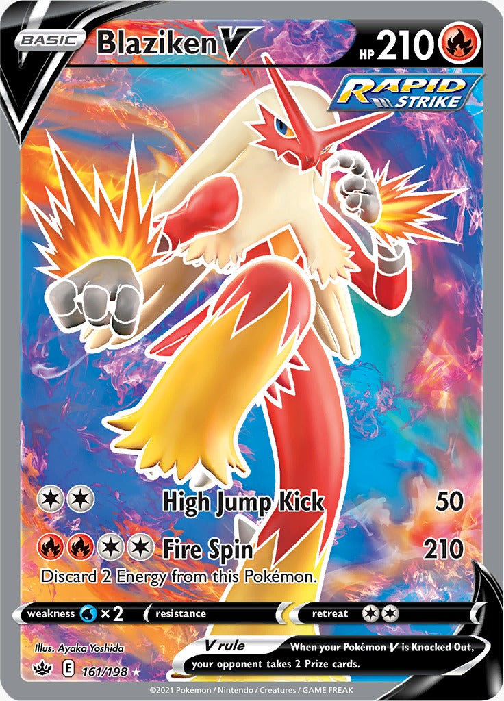 Blaziken V 161/198-Kantocards