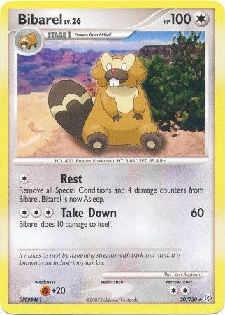 Bibarel 20/130-Kantocards