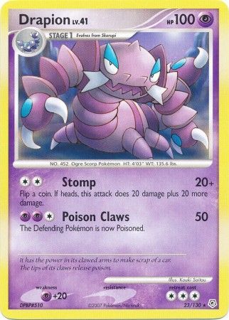 Drapion 23/130-Kantocards