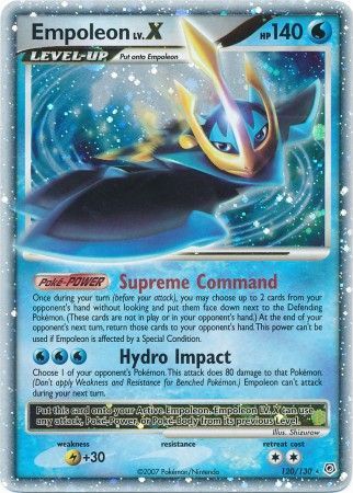 Empoleon LV.X 120/130-Kantocards