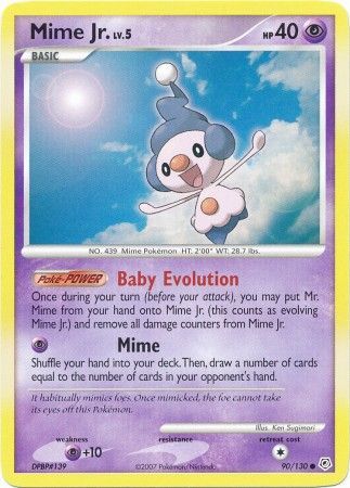 Mime Jr. 90/130-Kantocards