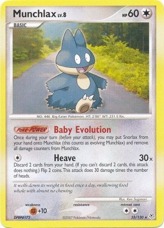 Munchlax 33/130-Kantocards