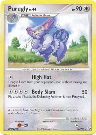 Purugly 36/130-Kantocards