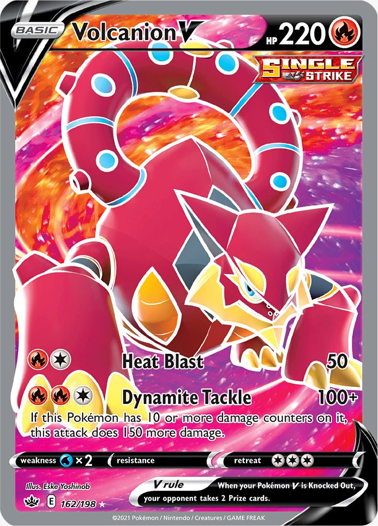 Volcanion V 162/198-Kantocards