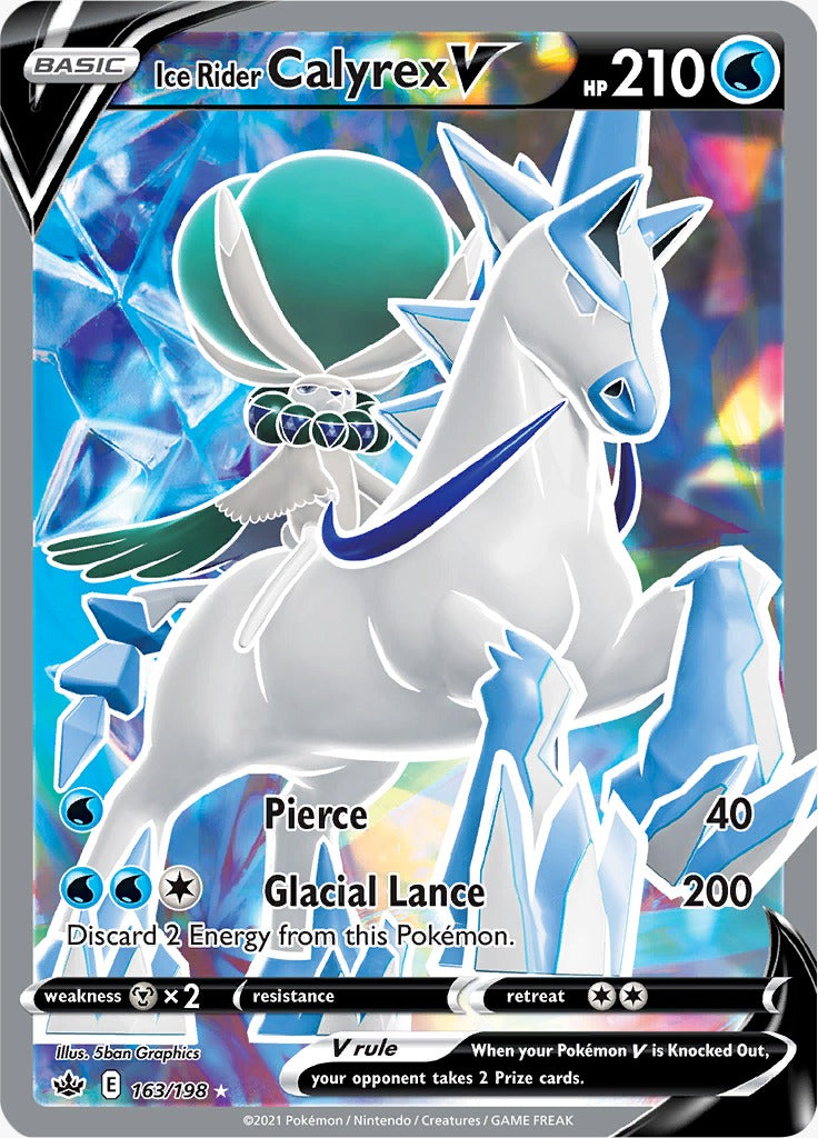Ice Rider Calyrex V 163/198-Kantocards
