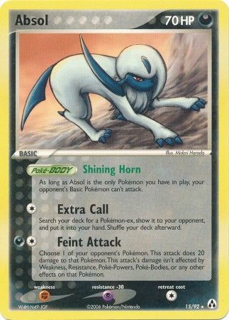 Absol 15/92-Kantocards