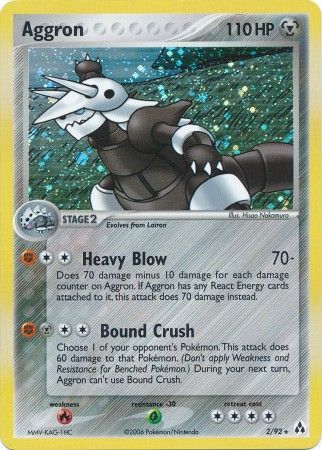 Aggron 2/92-Kantocards