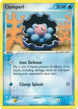 Clamperl 51/92-Kantocards