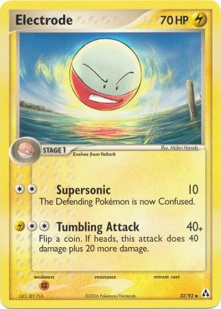Electrode 32/92-Kantocards