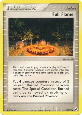 Full Flame 74/92-Kantocards