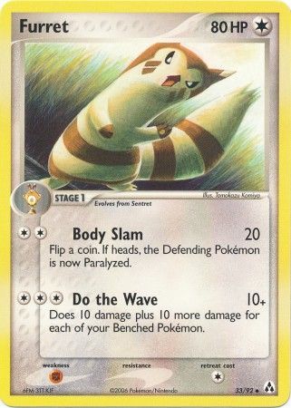 Furret 33/92-Kantocards