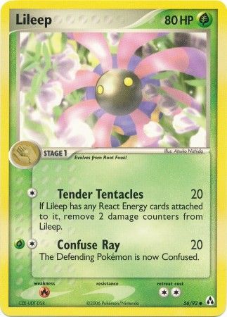 Lileep 56/92-Kantocards