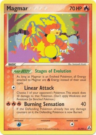 Magmar 21/92-Kantocards