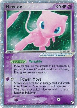 Mew ex 88/92-Kantocards