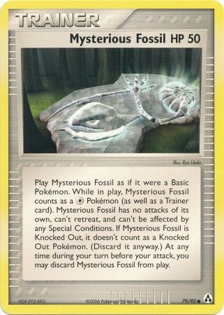 Mysterious Fossil 79/92-Kantocards