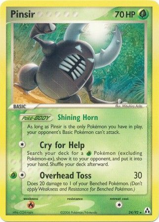 Pinsir 24/92-Kantocards