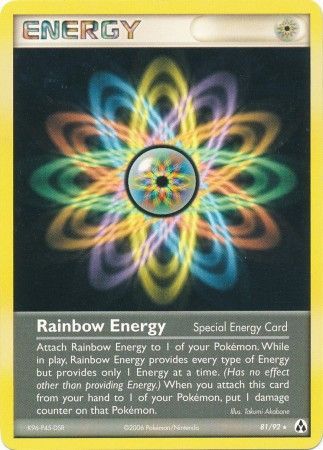 Rainbow Energy 81/92-Kantocards
