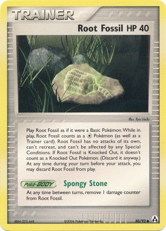 Root Fossil 80/92-Kantocards