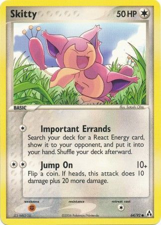 Skitty 64/92-Kantocards