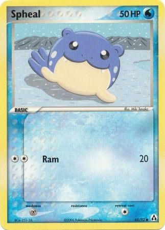 Spheal 65/92-Kantocards
