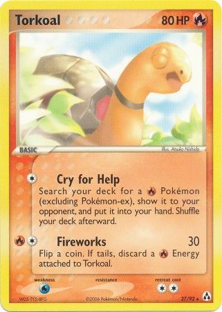 Torkoal 27/92-Kantocards