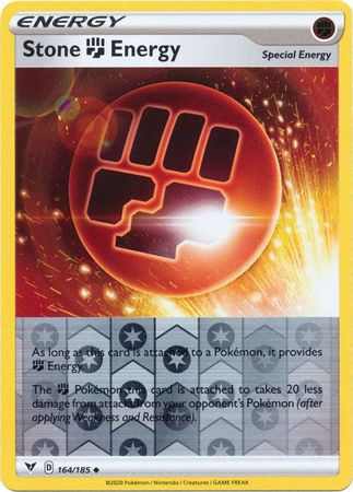 Stone Fighting Energy 164/185 - Holo Reverse-Kantocards