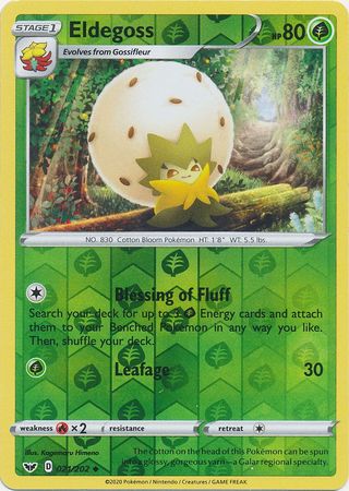 Eldegoss 021/202 - Reverse Holo-Kantocards