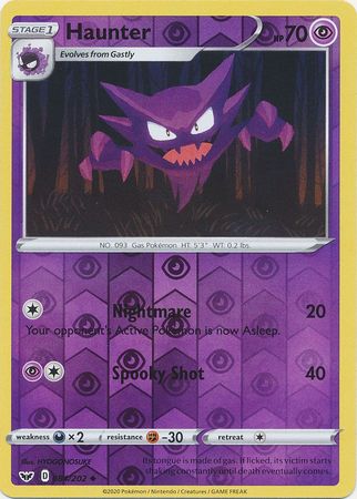 Haunter 084/202 - Reverse Holo-Kantocards