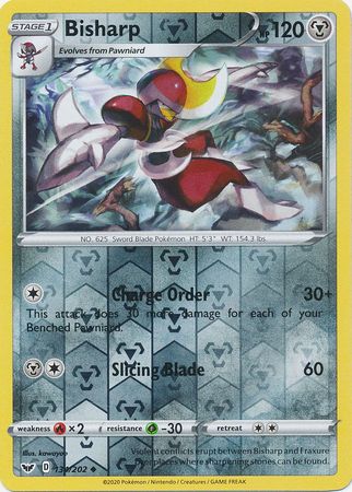 Bisharp 134/202 - Reverse Holo-Kantocards