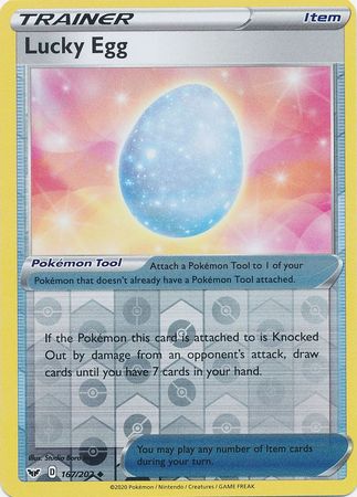 Lucky Egg 167/202 - Reverse Holo-Kantocards