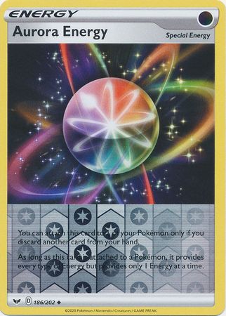 Aurora Energy 186/202 - Reverse Holo-Kantocards