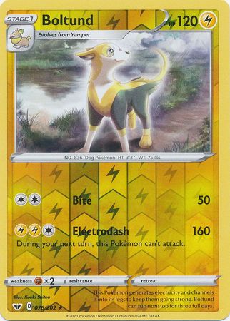 Boltund 076/202 - Reverse Holo-Kantocards