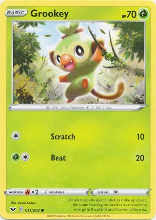 Grookey 011/202-Kantocards