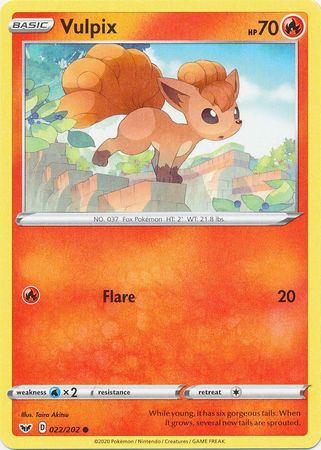 Vulpix 022/202-Kantocards