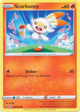 Scorbunny 030/202-Kantocards