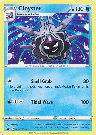 Cloyster 041/202-Kantocards