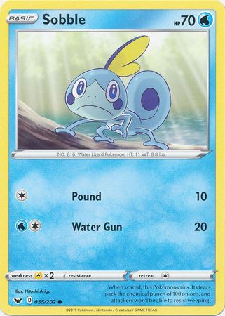 Sobble 055/202 - Holo Promo-Kantocards
