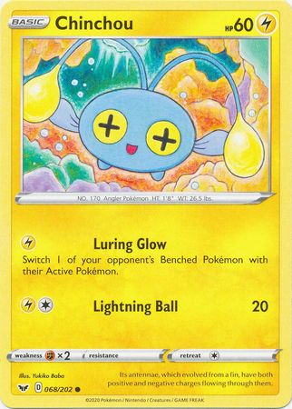 Chinchou 068/202-Kantocards