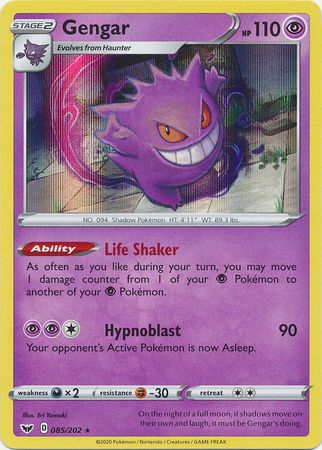 Gengar 085/202-Kantocards