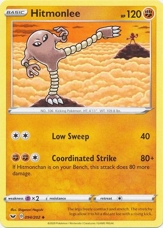 Hitmonlee 094/202-Kantocards