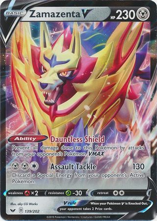 Zamazenta V 139/202-Kantocards