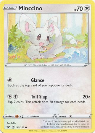 Minccino 145/202-Kantocards