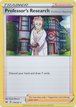 Professor's Research 178/202 (Rare)-Kantocards