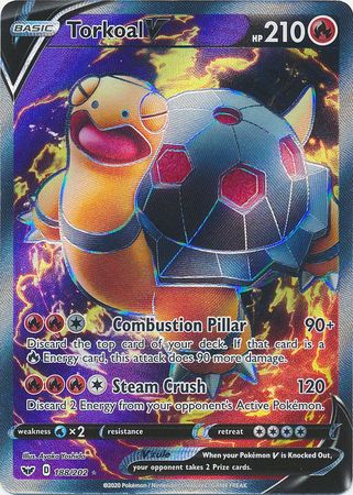 Torkoal V 188/202 - Full Art-Kantocards